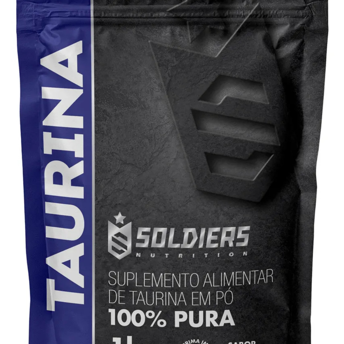 L- Taurina 1kg 100% Pura Importada Soldiers Nutrition