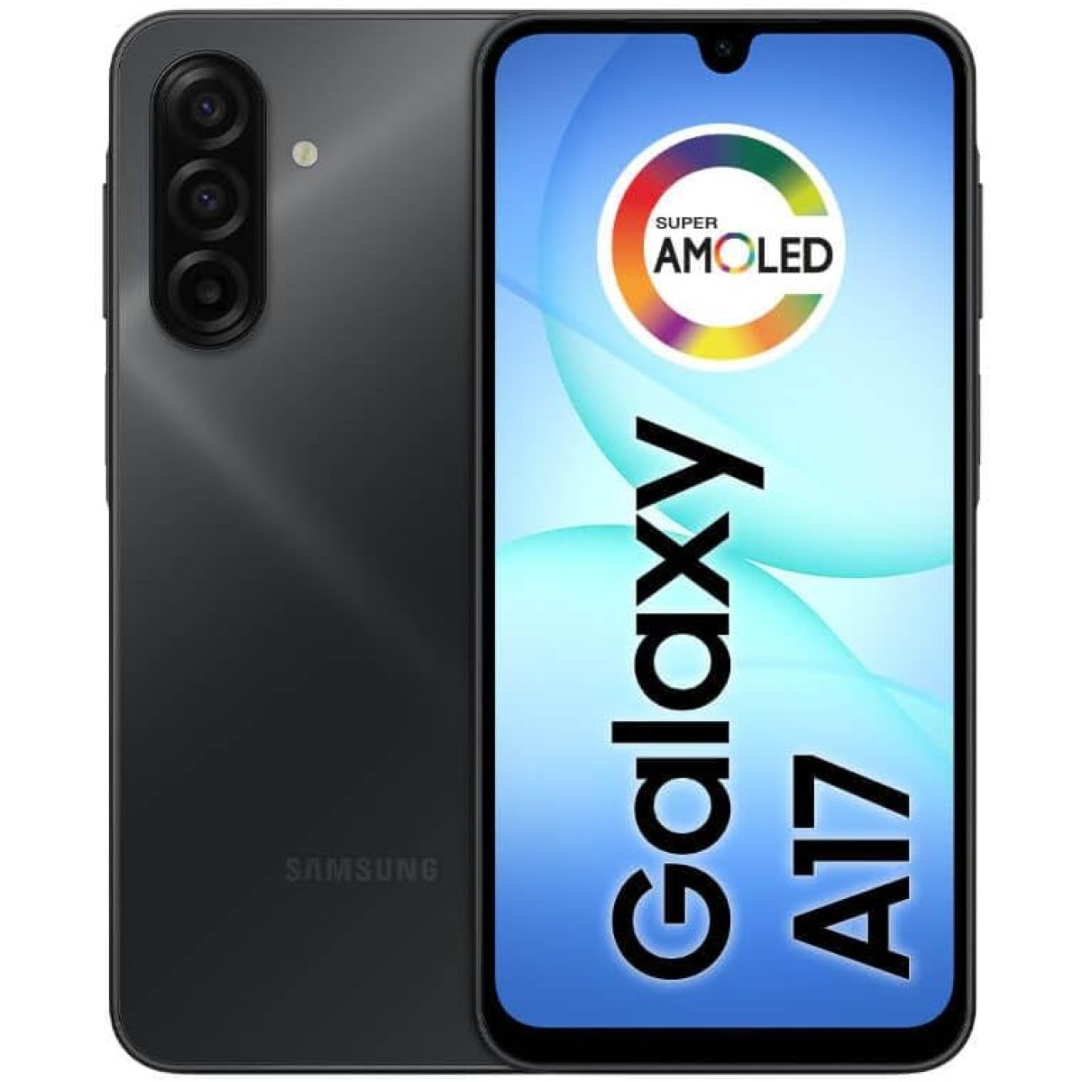 Celular Samsung Galaxy A17, 256GB, 8GB, 50MP Tela 6.7", IP54 - Preto