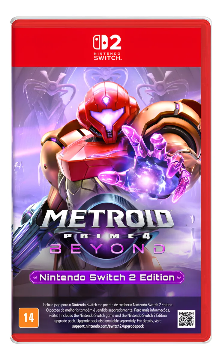 Metroid Prime 4 Beyond Nintendo Switch 2 Edition Fisico