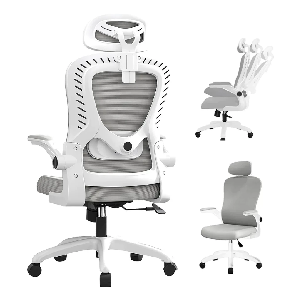 Cadeira Ergonômica Escritório inclinar de 90°a130° Adaptação da cintura , Até 200kg