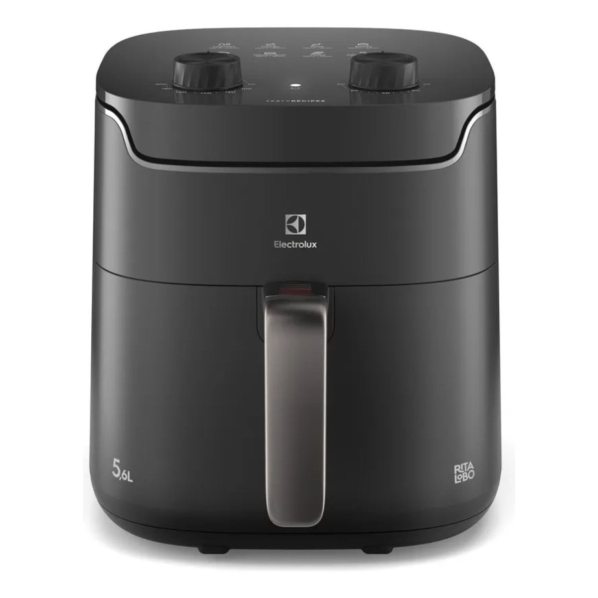 Fritadeira Elétrica Sem Óleo Air Fryer Electrolux por Rita Lobo 5,6L Cinza Efficient Economia de Energia 1400W (EAF40)