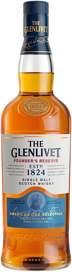 Whisky The Glenlivet Founder's Reserve Single Malt Escocês
