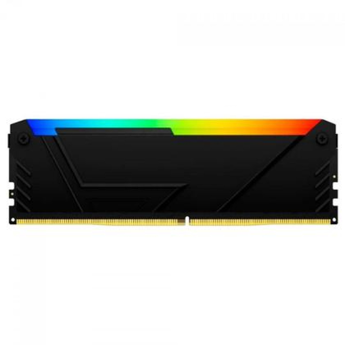 Memória RAM Kingston Fury Beast, RGB, 8GB, 3200MHz, DDR4, CL16, Preto - KF432C16BB2A/8