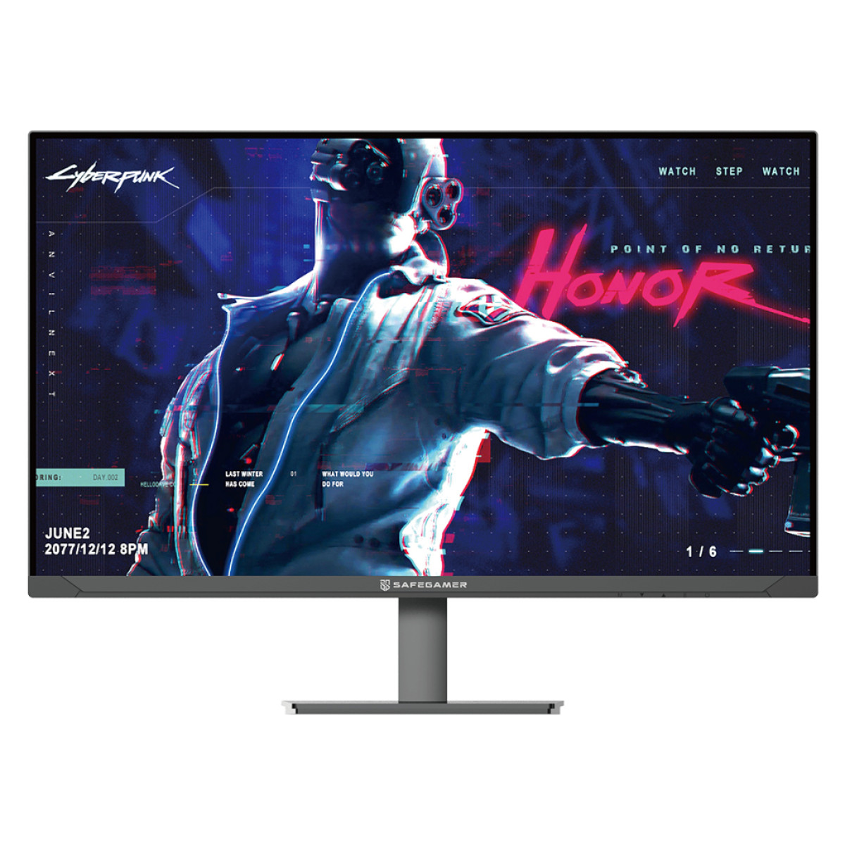 Monitor Gamer Safe Gamer 27 FHD 180Hz 1MS HDMI DP IPS Preto