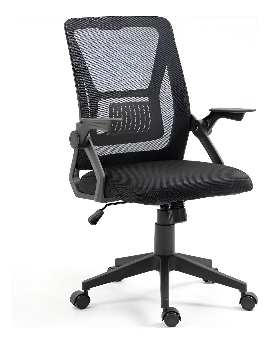 Cadeira De Escritório Diretor Malcom Preta Healer