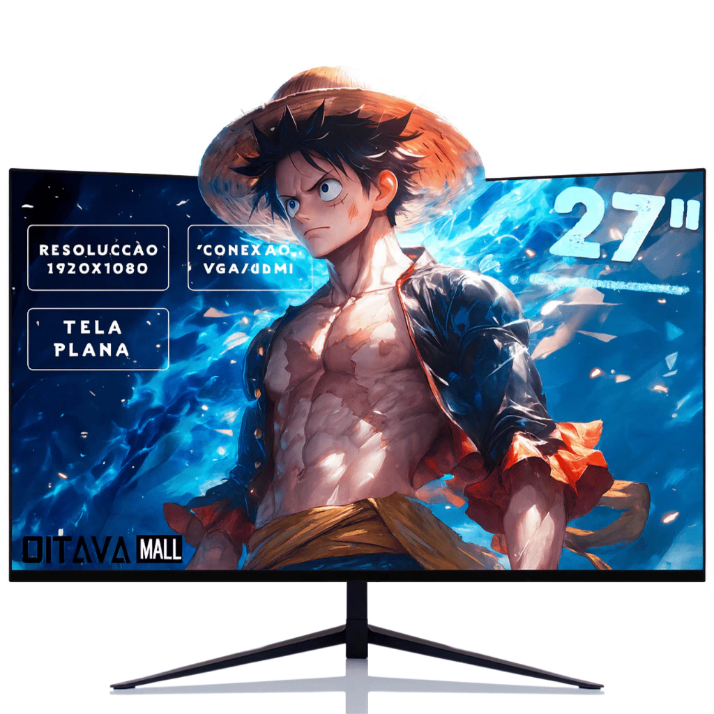 Monitor Gamer LED IPS 27" Full HD 120Hz 1ms HDMI Design Slim Borda Infinita ￼