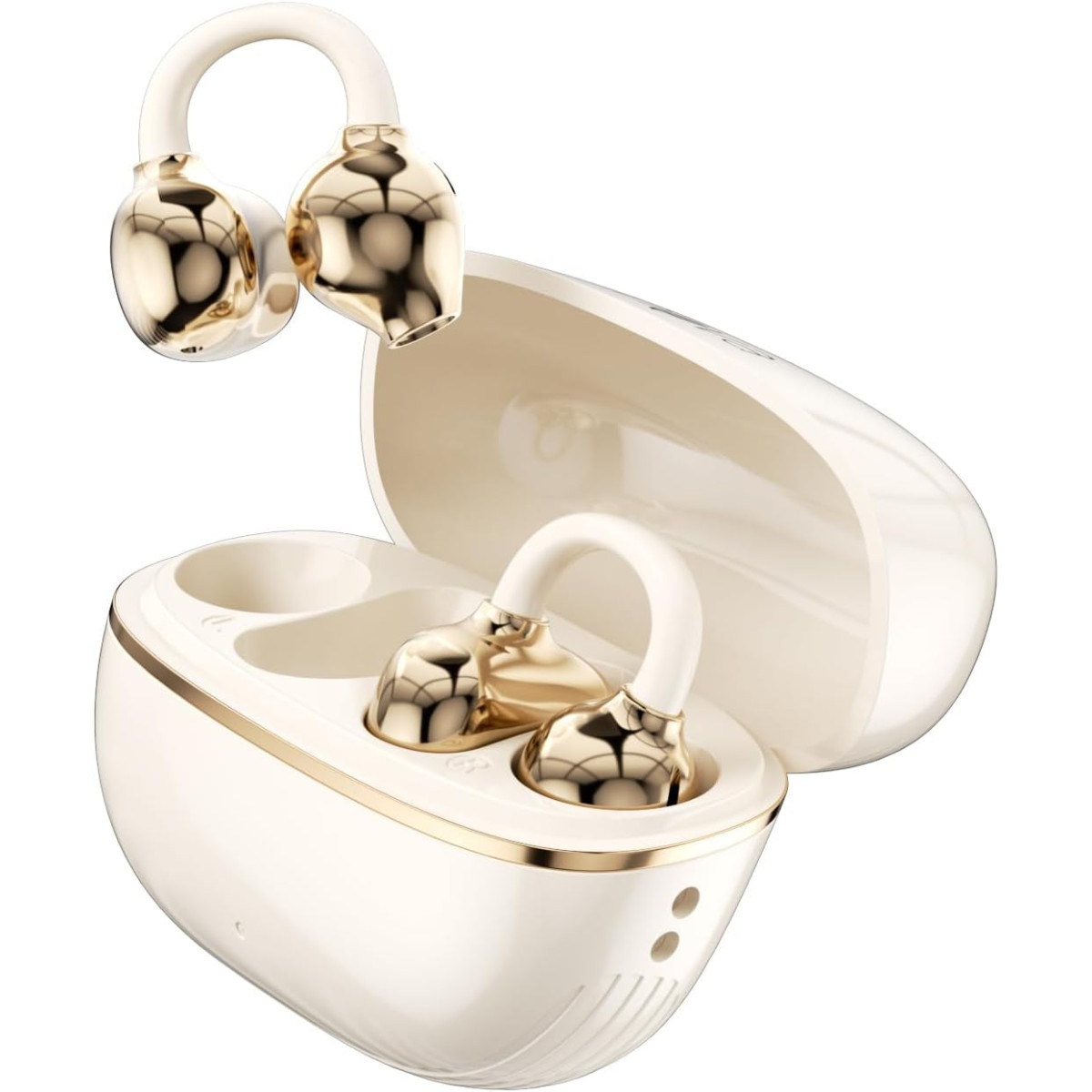 Fones de Ouvido Bluetooth, INAVA, Fone de Ouvido Esportivo com Clipe de Concha, 72 Horas de Bateria, Design Confortável para Ouvidos Pequenos e Quem U