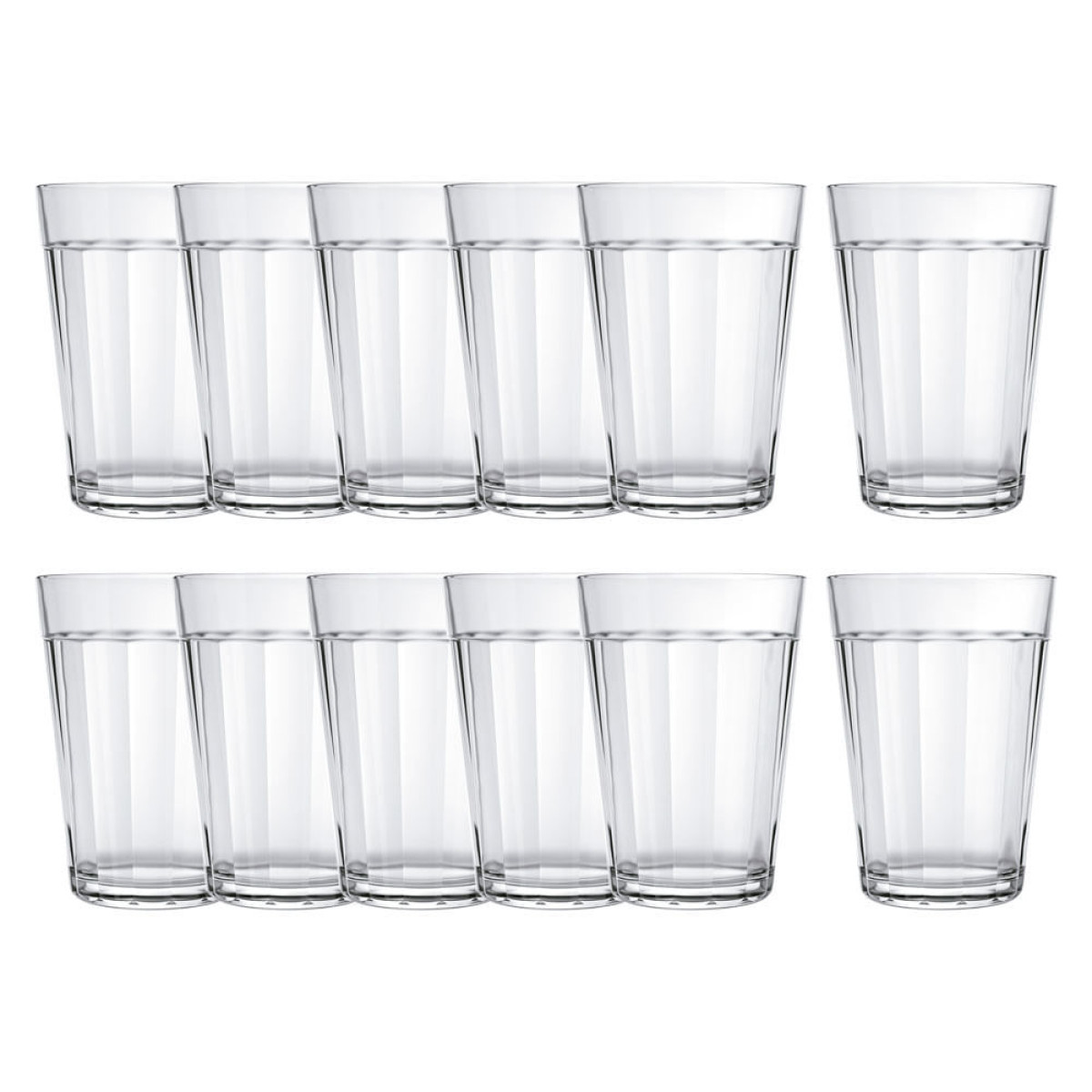 Conjunto com 12 Copos Americano 190ml Nadir