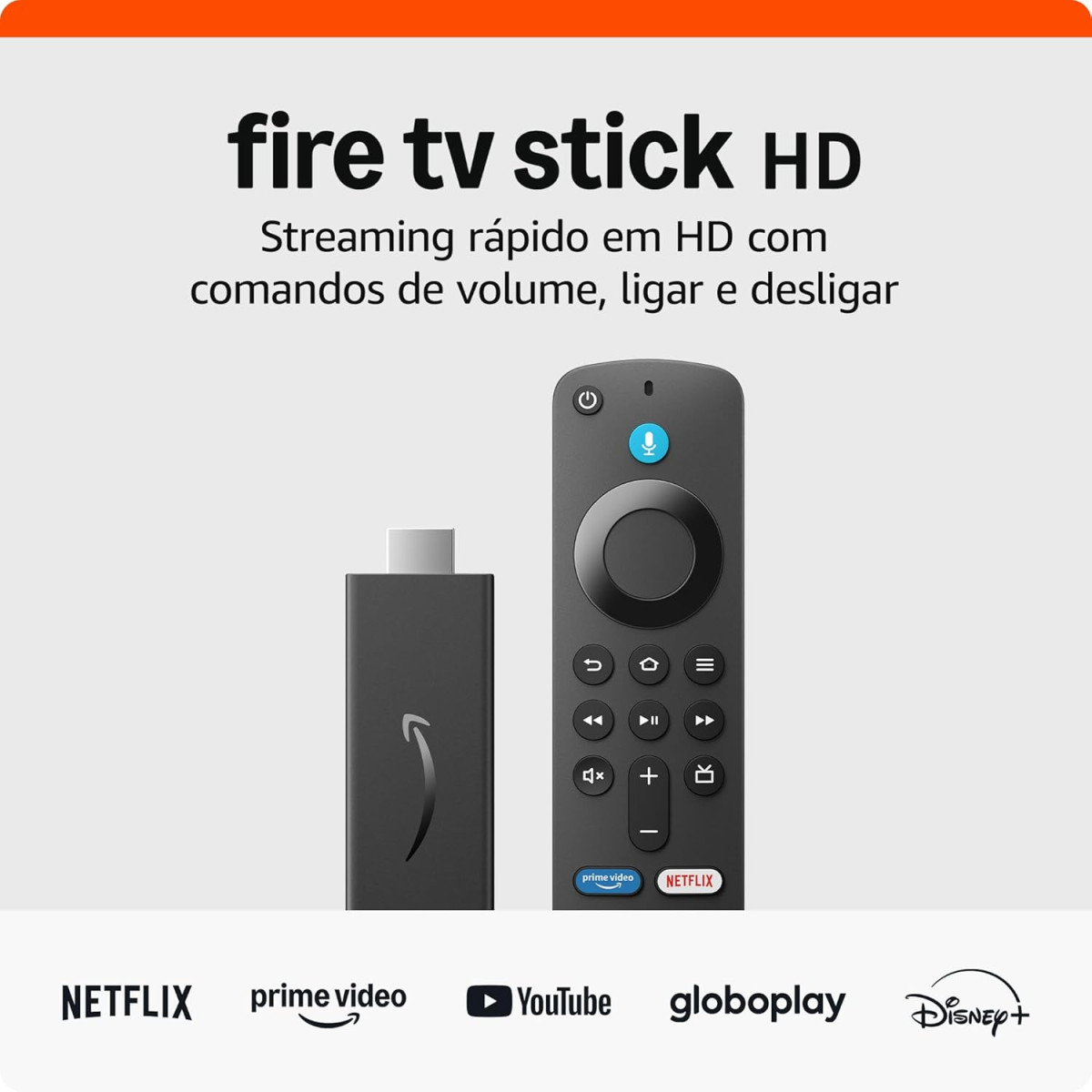 Fire TV Stick HD (Geração mais recente)